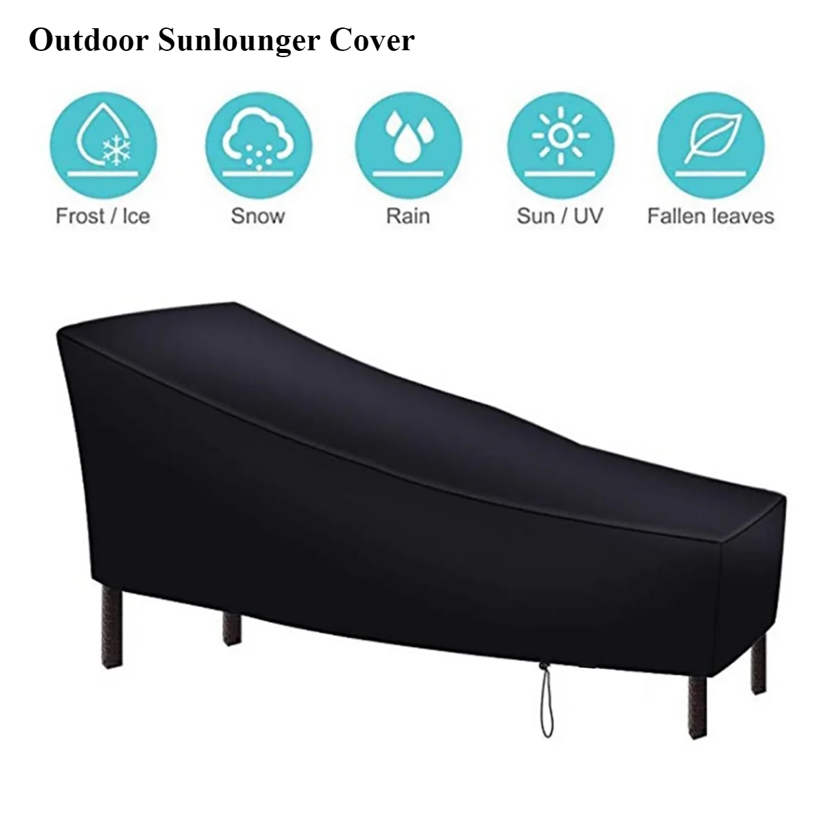 Outdoor Furniture Fabric - Oxford-stoffen ligstoelhoezen, buitenhoes voor tuinligstoelen, waterdichte