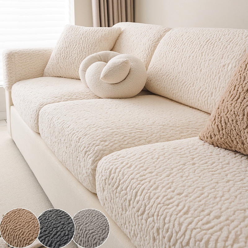 Outdoor Furniture Xl - Gezellige katoenfleece rekbare bankhoes All-inclusive antislip