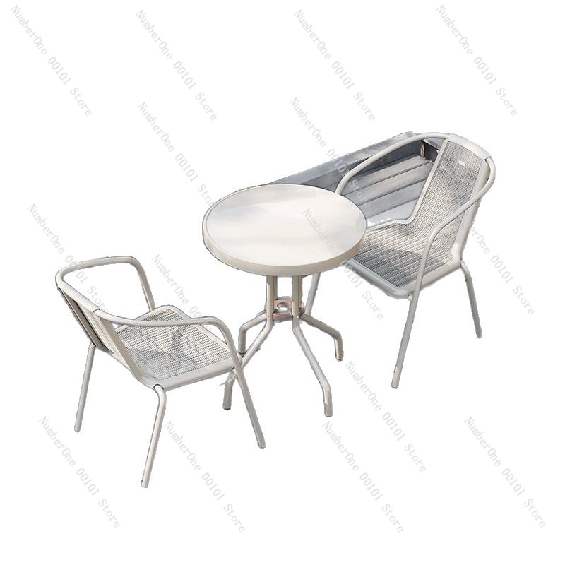 Outdoor Furniture Balcony - Opklapbare tuintafel en 2 stoelen set