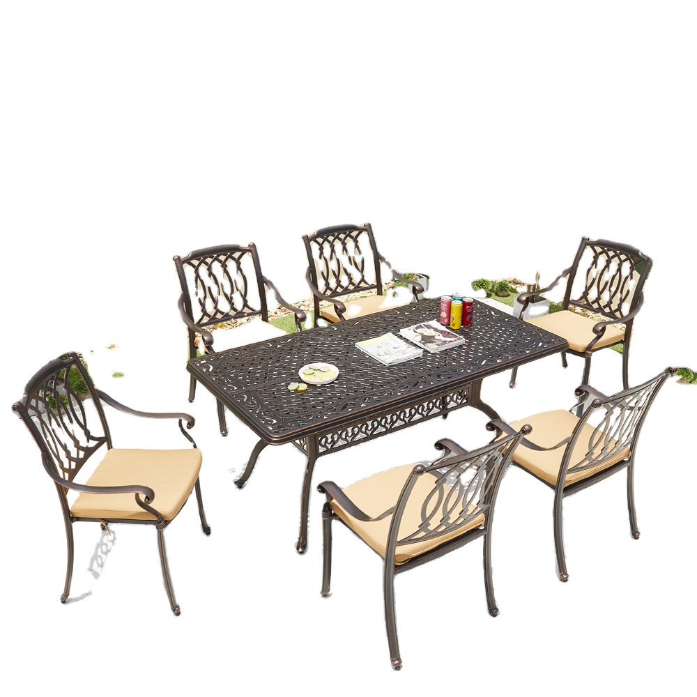 Outdoor Furniture From China - Moderne stijl gegoten aluminium tuin- en