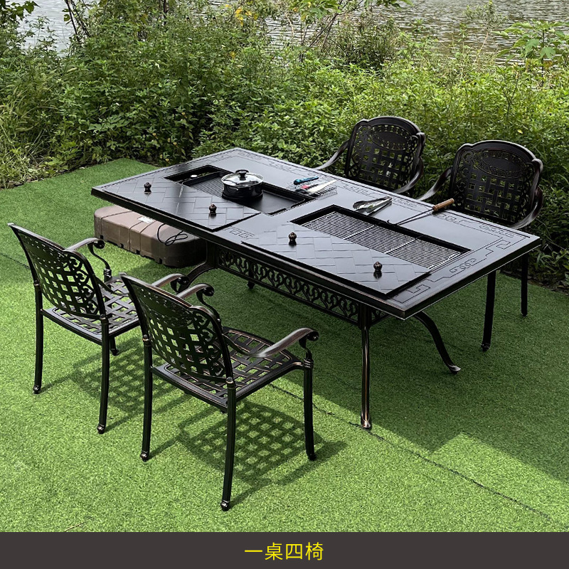 Outdoor Furniture Balcony - Terras, tuin, balkon, binnenplaats, recreatievilla, tafel