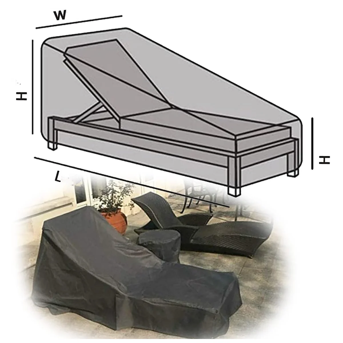 Oxford-stoffen ligstoelhoezen, - Outdoor Furniture Fabric recensie en prijs