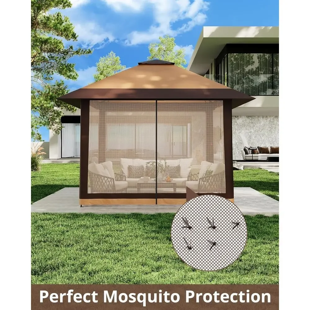 13x13 buitenpaviljoen met gaas - Outdoor Furniture Balcony recensie en prijs