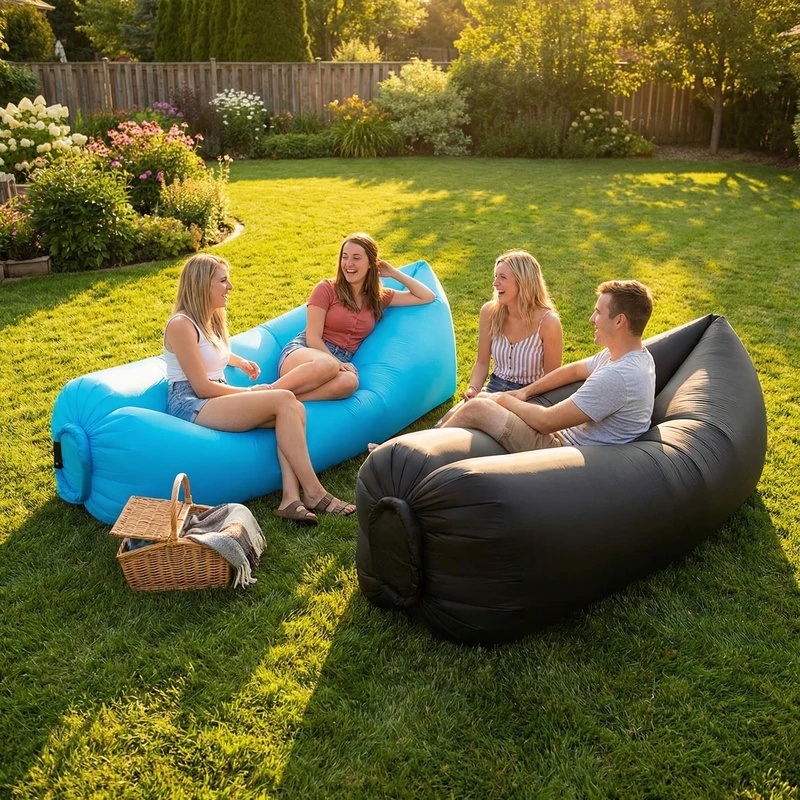 Draagbare opblaasbare luchtban - Outdoor Furniture Costco recensie en prijs