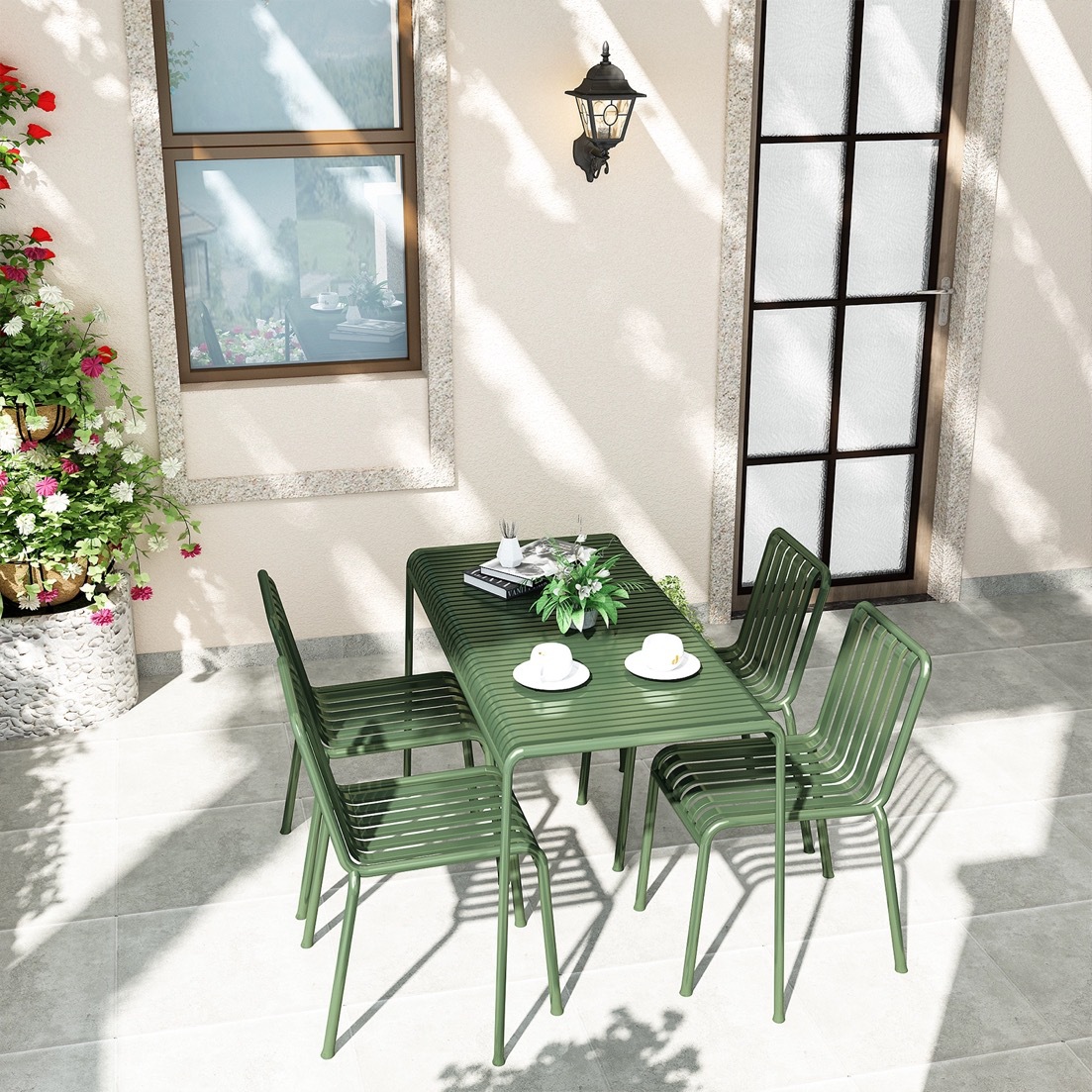 Moderne vrijetijdsbesteding vo - Outdoor Furniture Green recensie en prijs