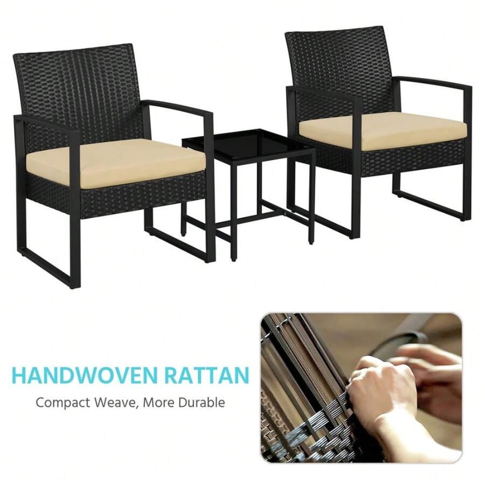 3-delige buitenmeubelset van w - Outdoor Furniture Balcony recensie en prijs
