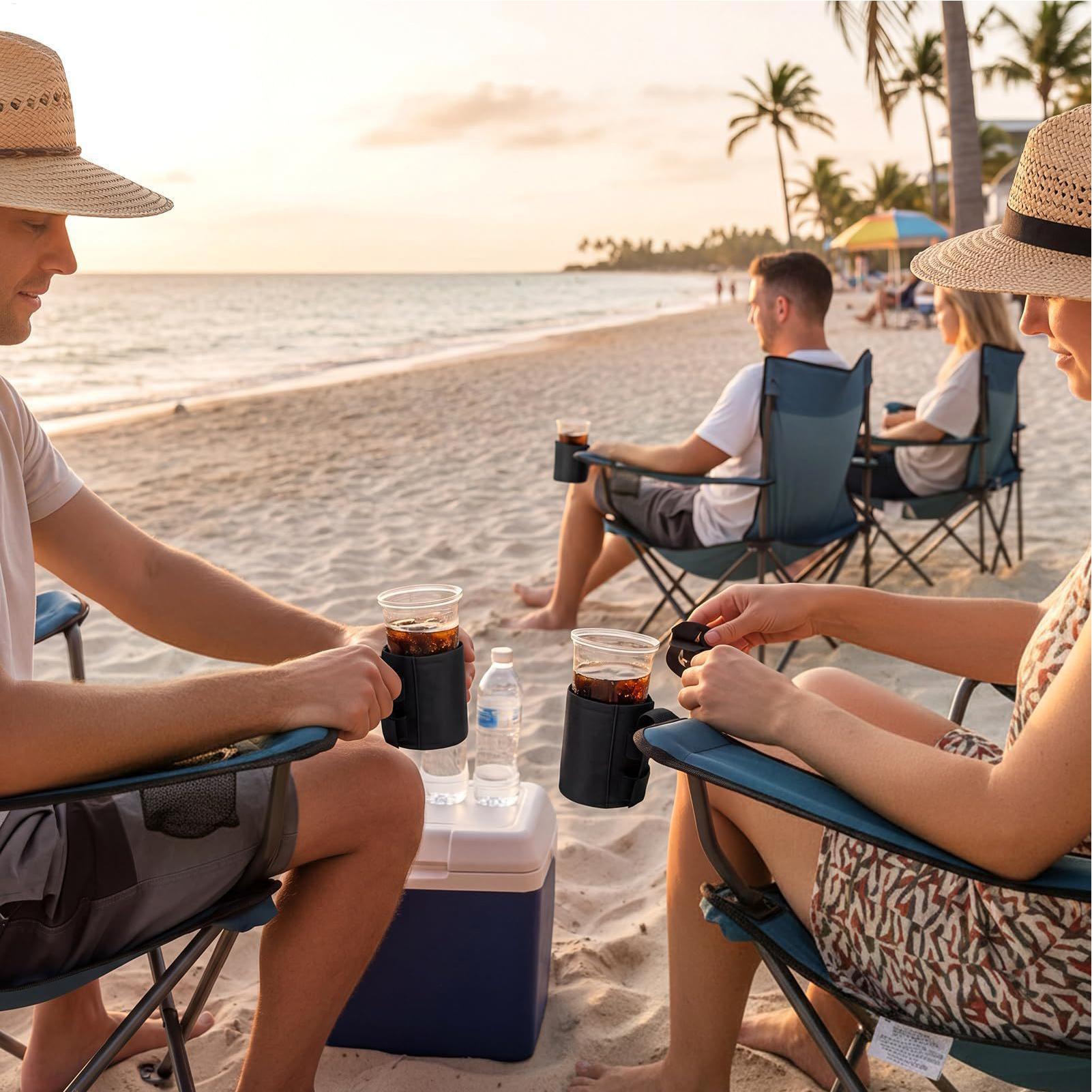 Strandstoel bekerhouder 600d O - Outdoor Furniture Costco recensie en prijs