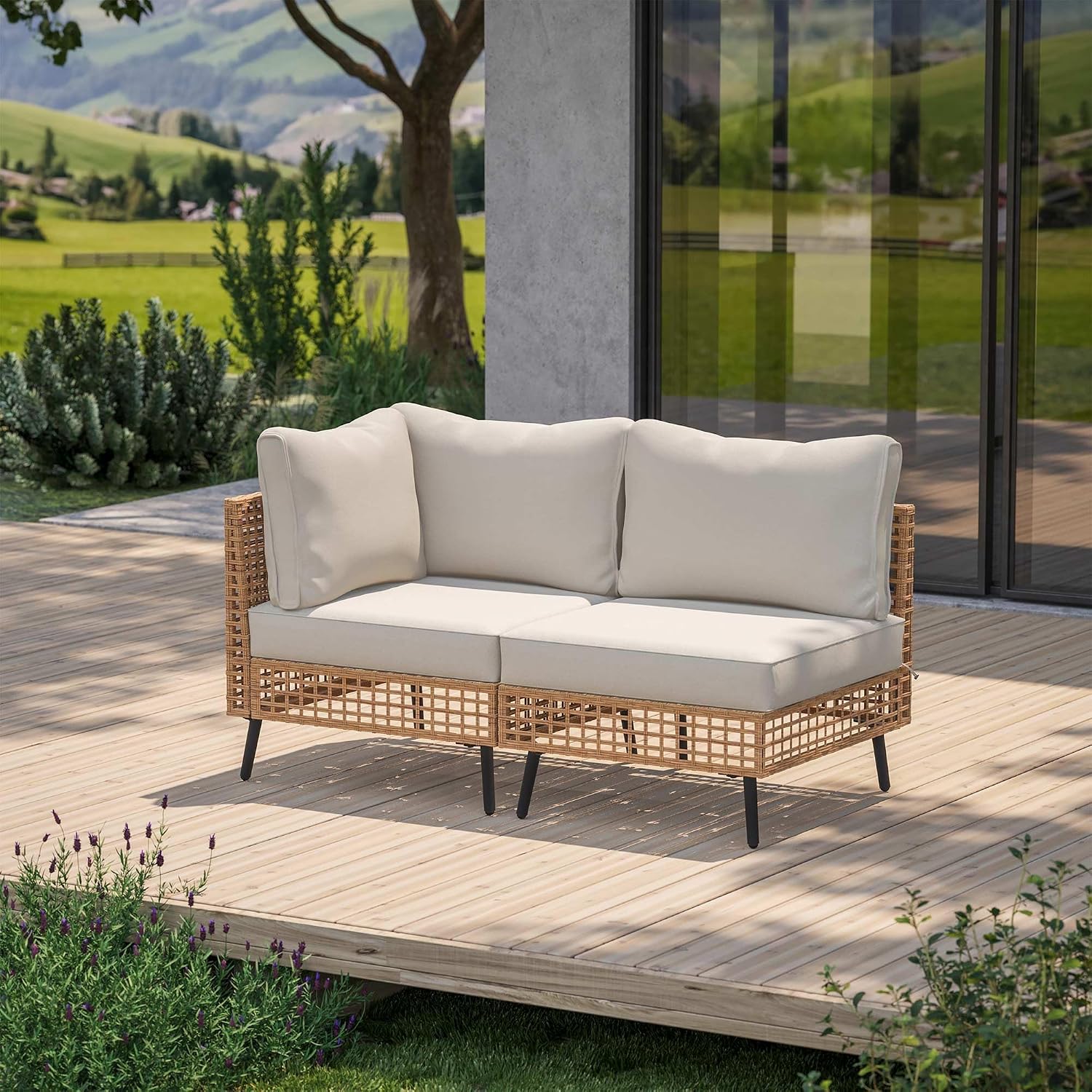 Outdoor PE Wicker Tuinmeubelse - Outdoor Furniture Balcony recensie en prijs